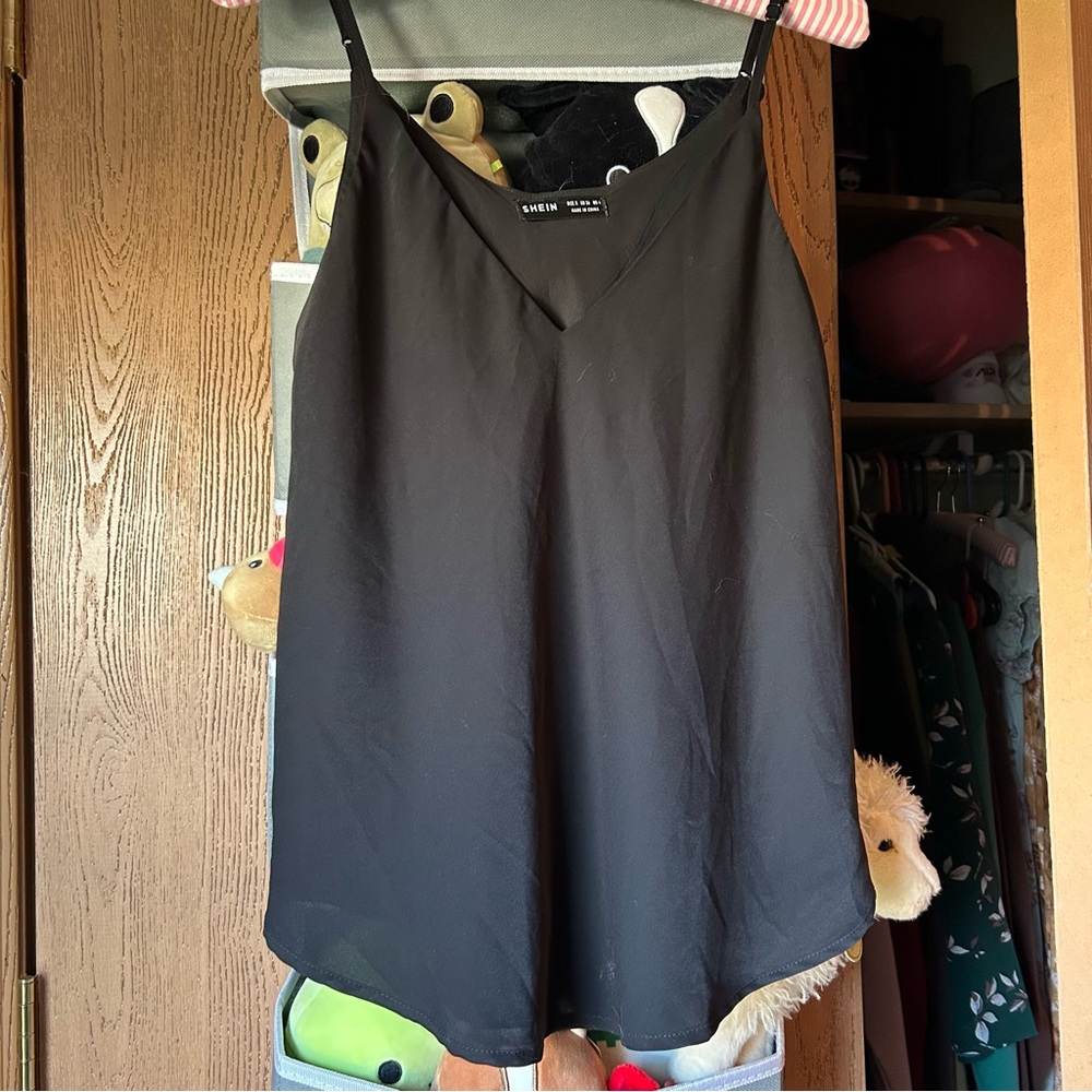shein BIZwear black cami